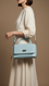 Sky Blue Women Formal Shoulder Bag P55812