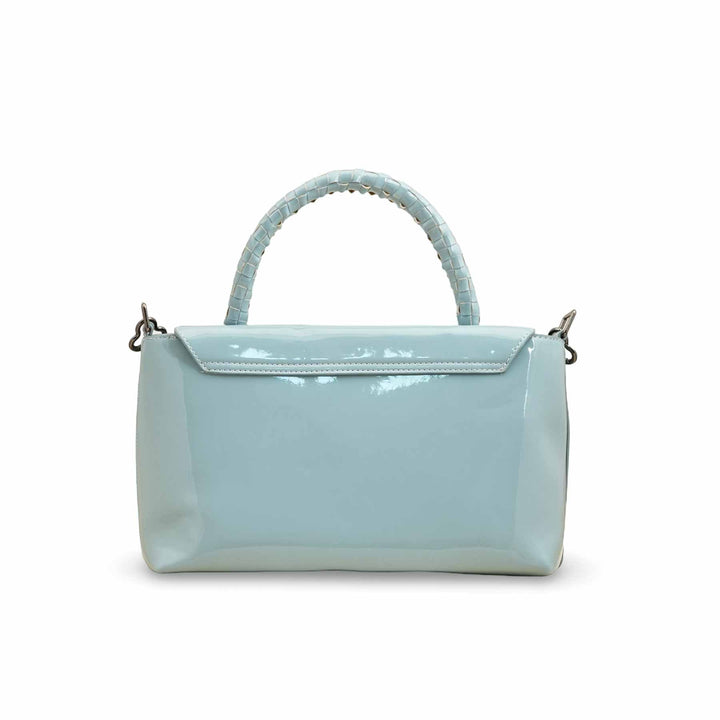 Sky Blue Women Formal Shoulder Bag P55812