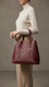 Maroon Formal Hand Bag For Ladies P55816