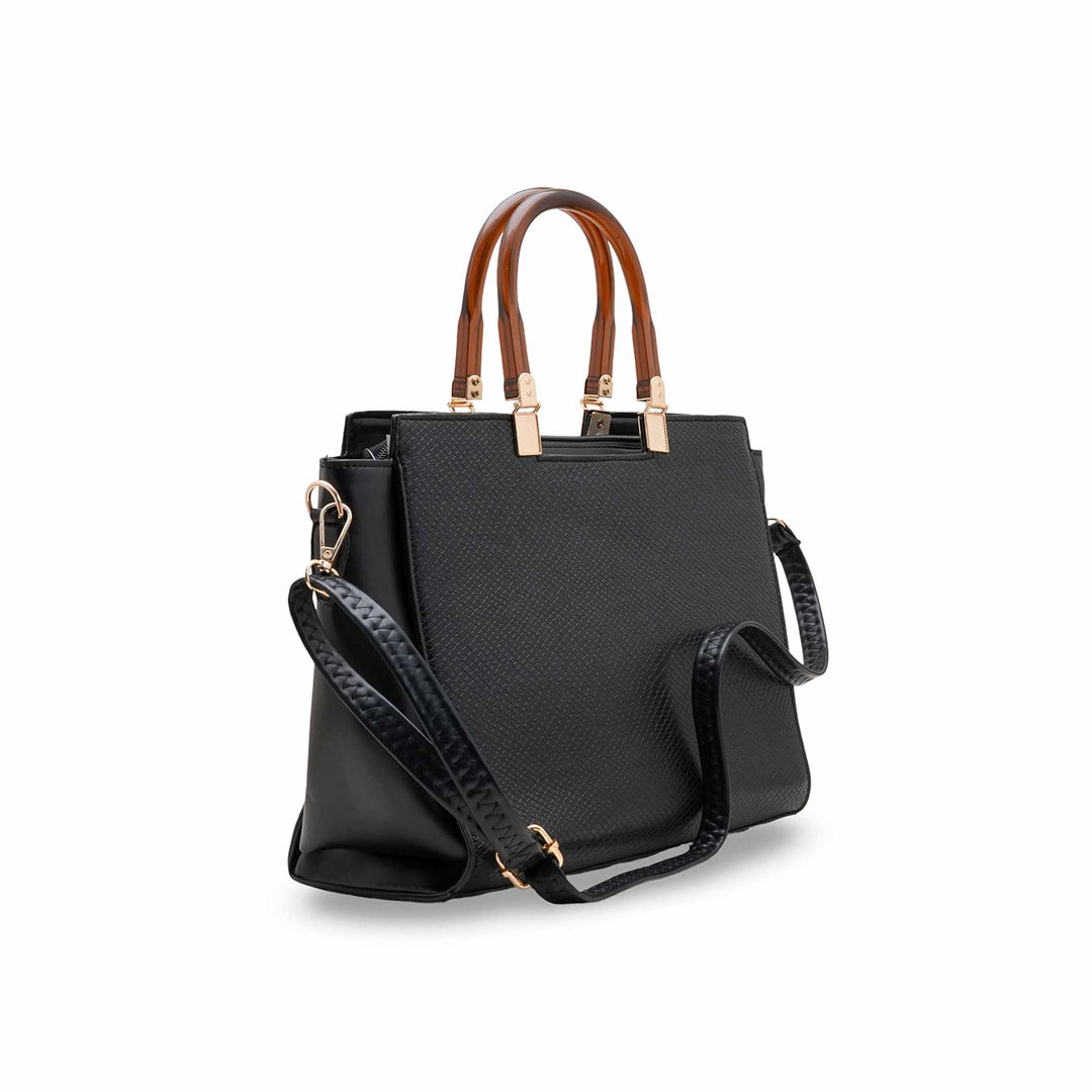 Black Formal Hand Bag For Women P55828