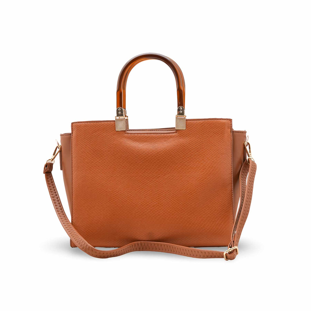 Brown Formal Hand Bag For Women P55828