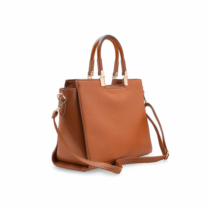 Brown Formal Hand Bag For Women P55828