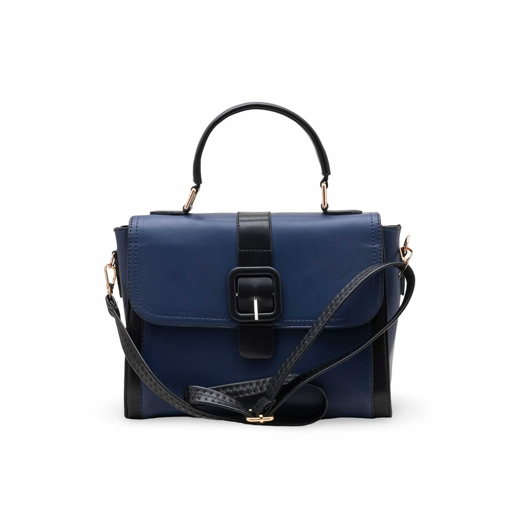 Navy Casual Hand Bag For Women P55832