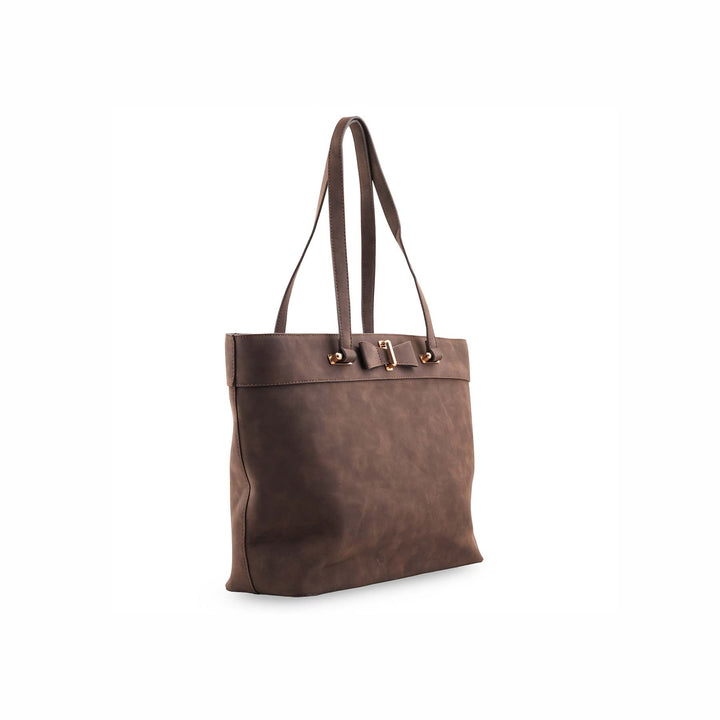 Brown Casual Shoulder Bag P55836