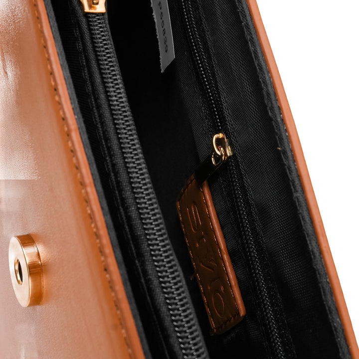 Brown Formal Shoulder Bags P55839