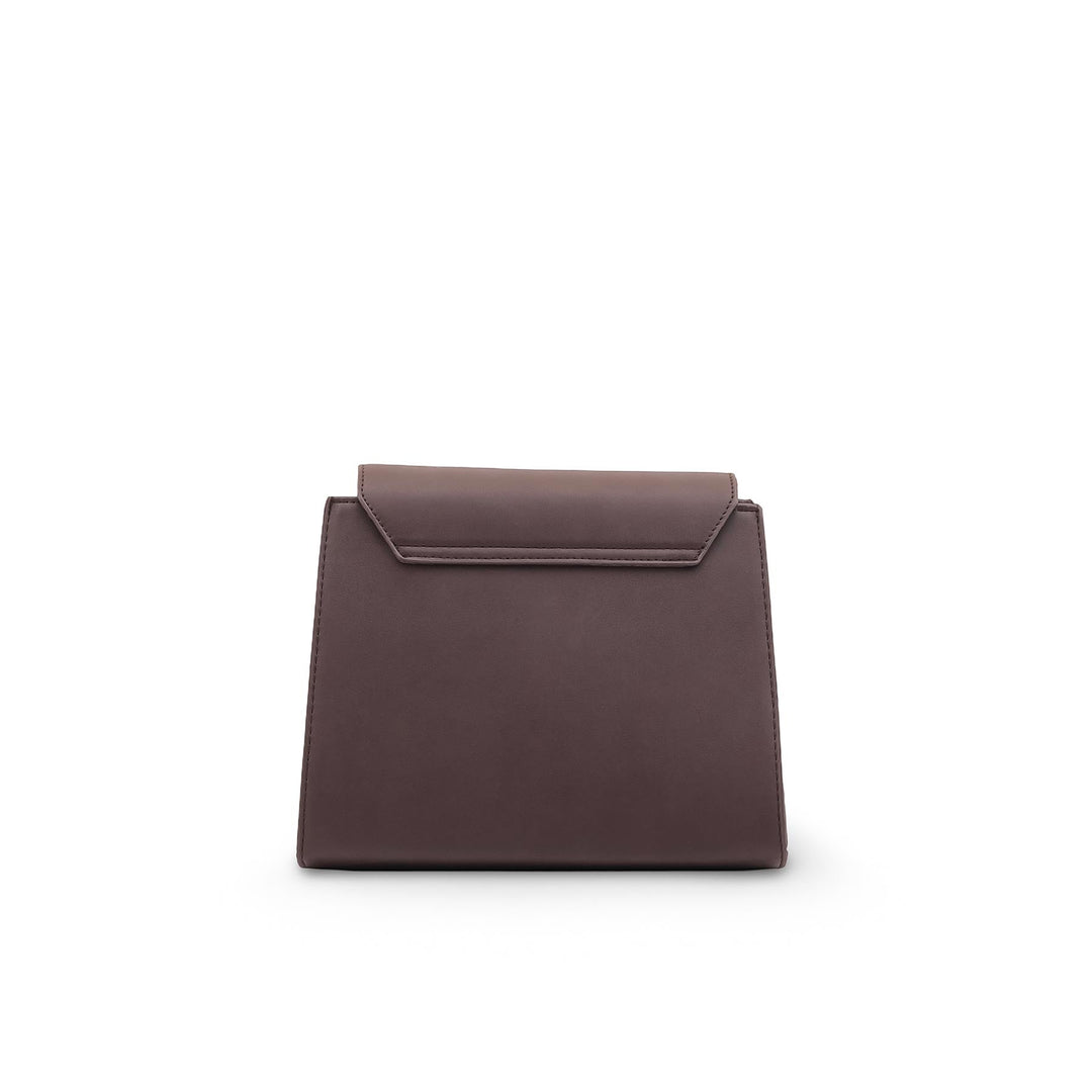 Brown Formal Shoulder Bag For Ladies P55840