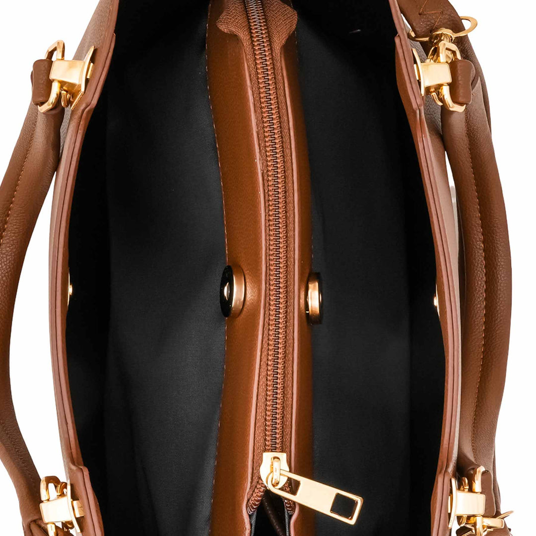Brown Formal Hand Bag For Women P55847