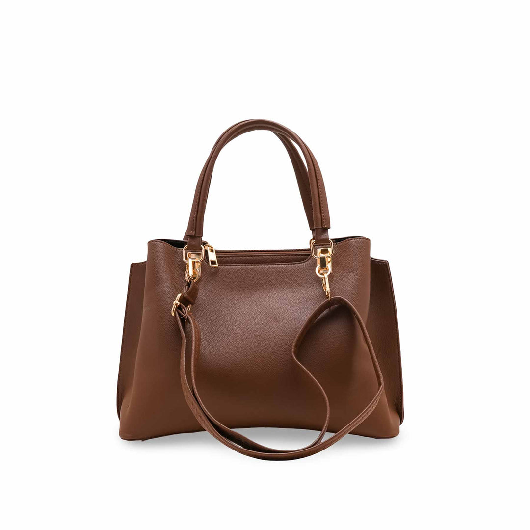 Brown Formal Hand Bag For Women P55847