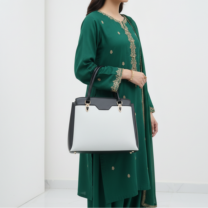 Grey Casual Hand Bag For Women P55853