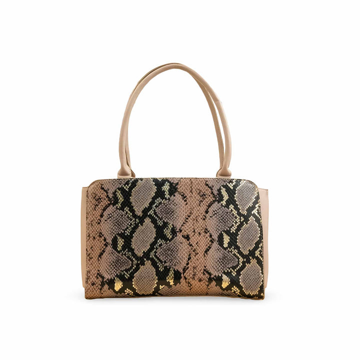 Brown Formal Hand Bag For Ladies P55855
