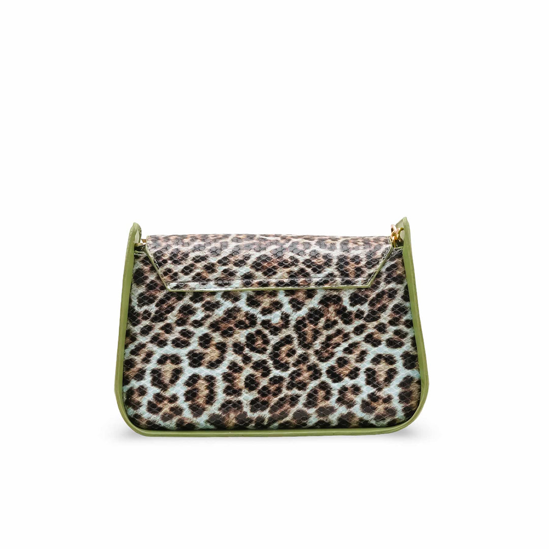 Green Formal Shoulder Bag For Ladies P55862
