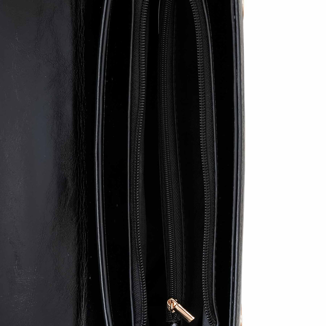 Black Formal Shoulder Bag For Ladies P55863