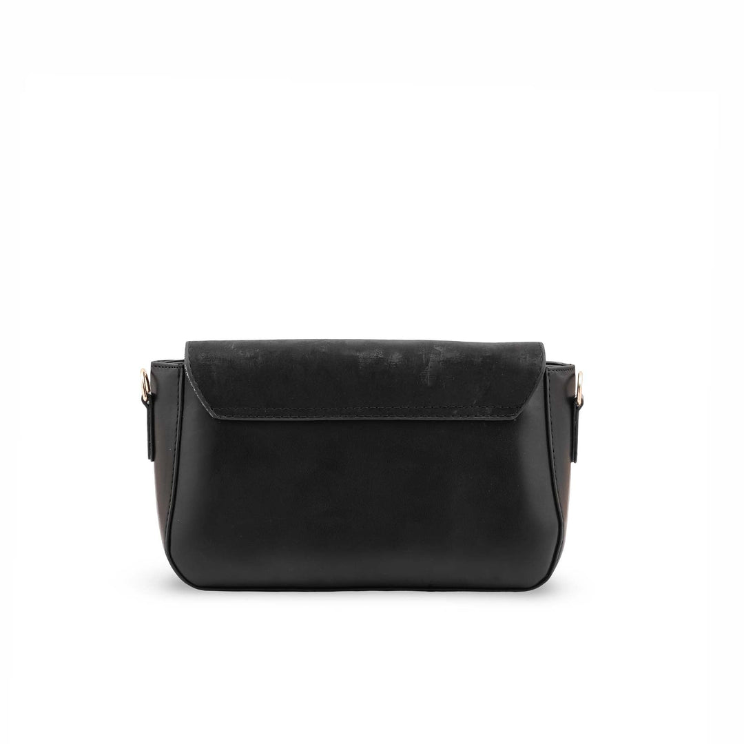 Black Casual Shoulder Bag For Women P55868