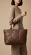 Coffee Casual Shoulder Bag For Women P55874
