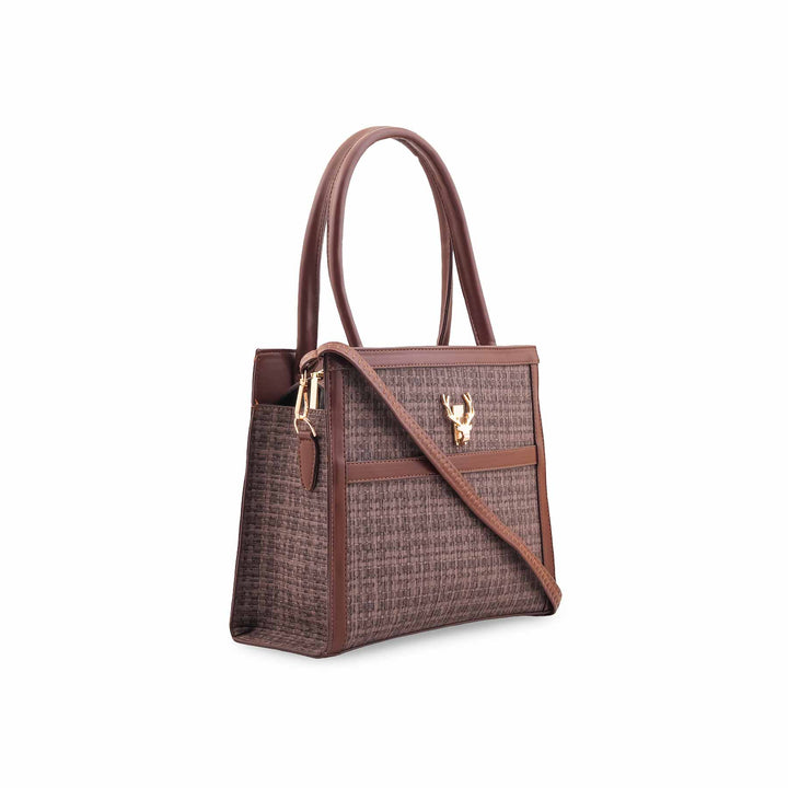 Grey Formal Hand Bag For Women P55875
