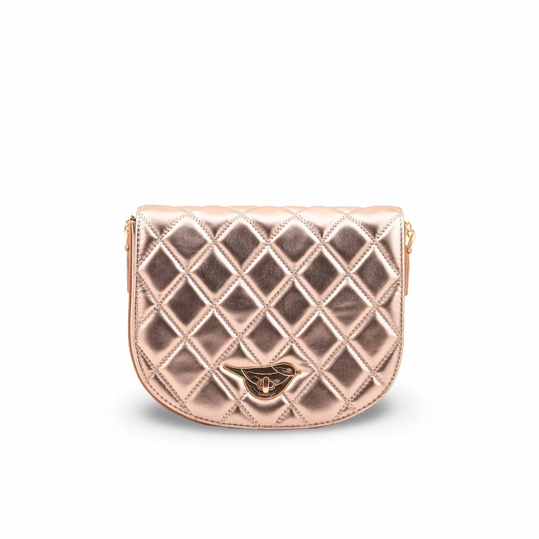 Copper Formal Shoulder Bag For Ladies P55878