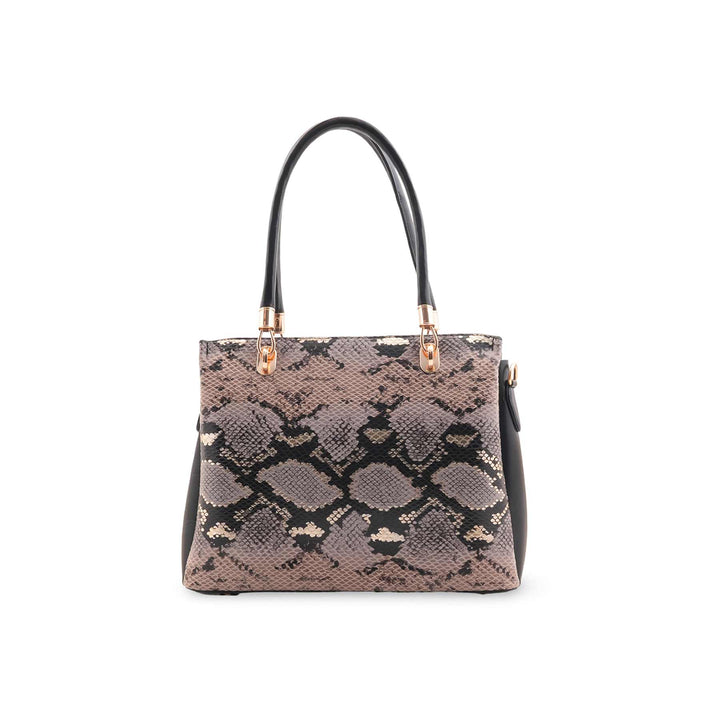 Grey Formal Hand Bag For Ladies P55911
