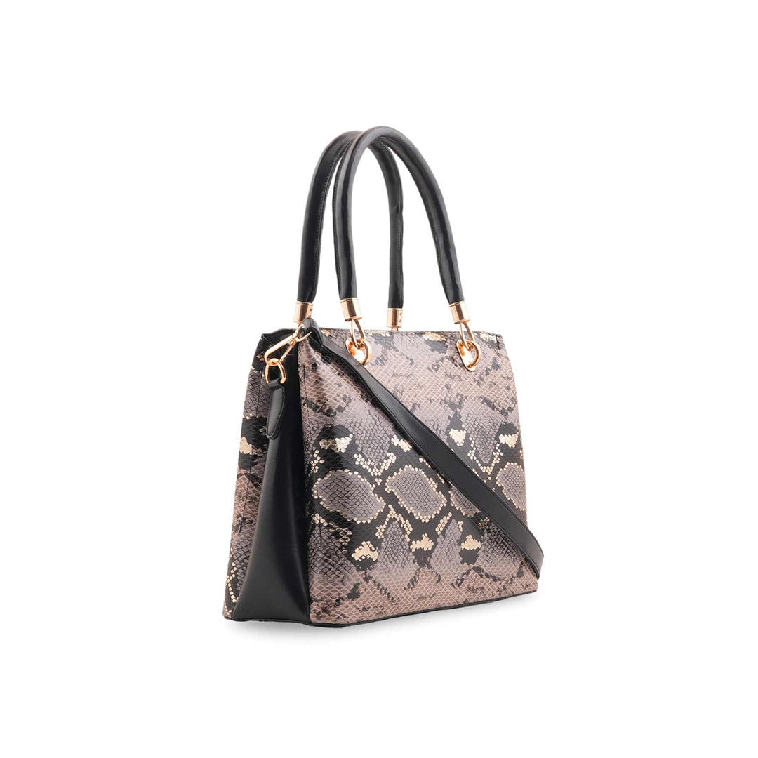 Grey Formal Hand Bag For Ladies P55911