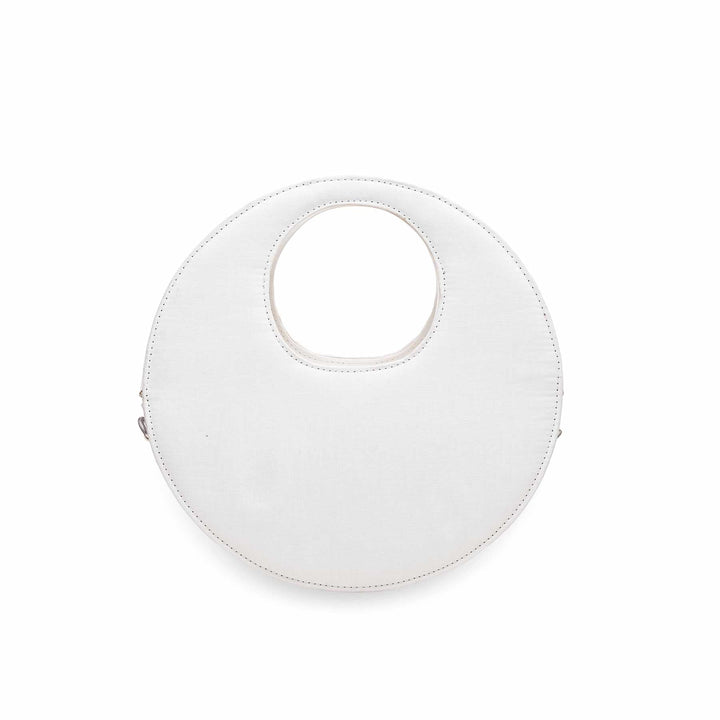 White Casual Shoulder Bag P56196
