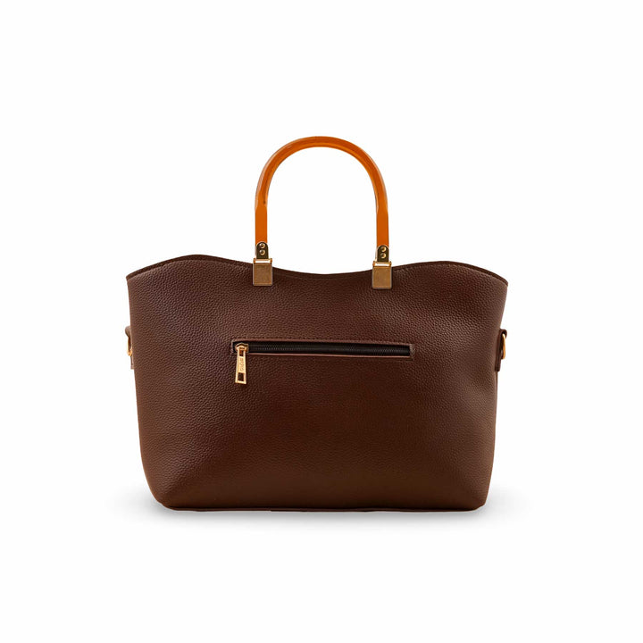 Brown Casual Hand Bag P56212