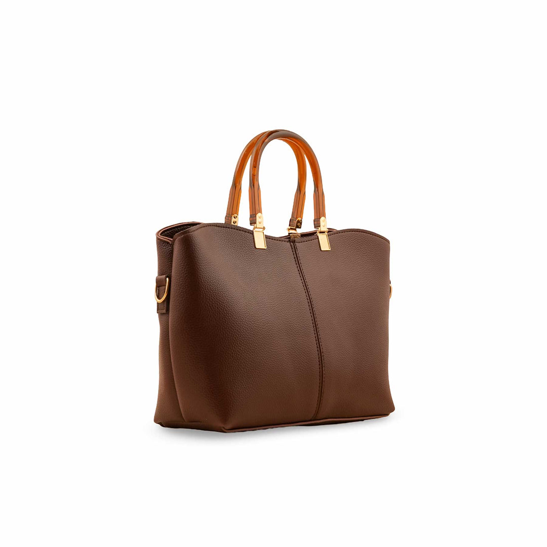 Brown Casual Hand Bag P56212