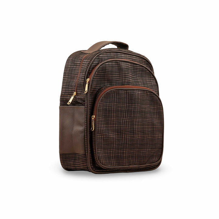 Brown Casual Back Pack P56214