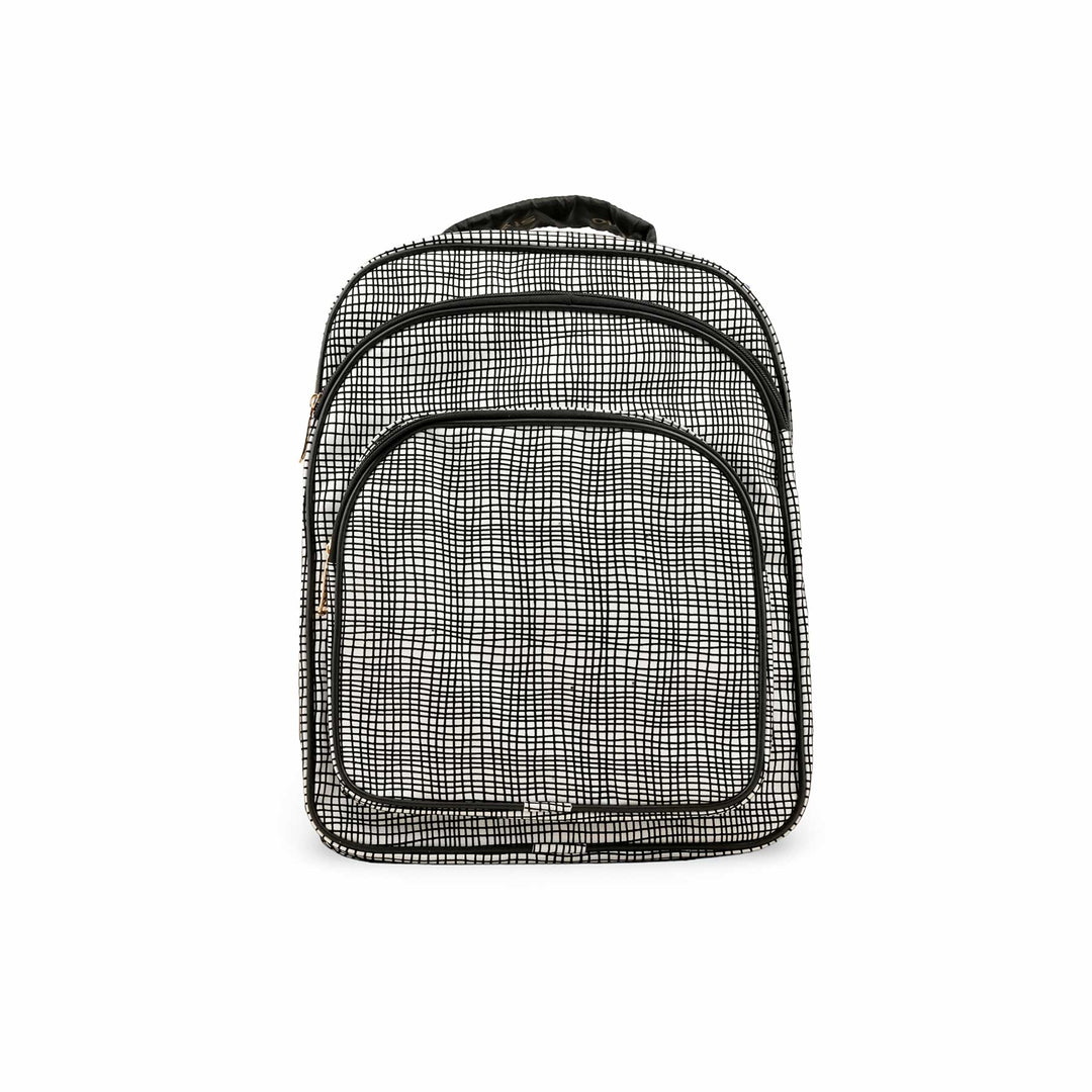 Blkwht Casual Back Pack P56214