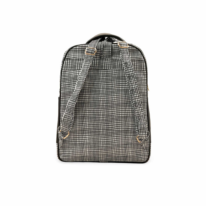 Blkwht Casual Back Pack P56214