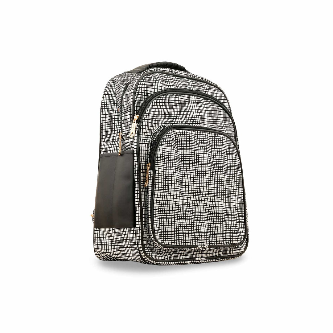 Blkwht Casual Back Pack P56214