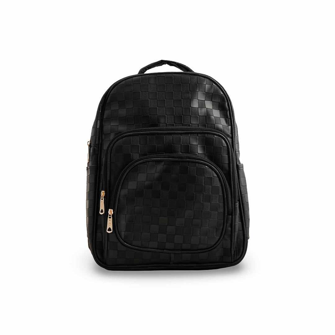 Black Casual Back Pack P56215