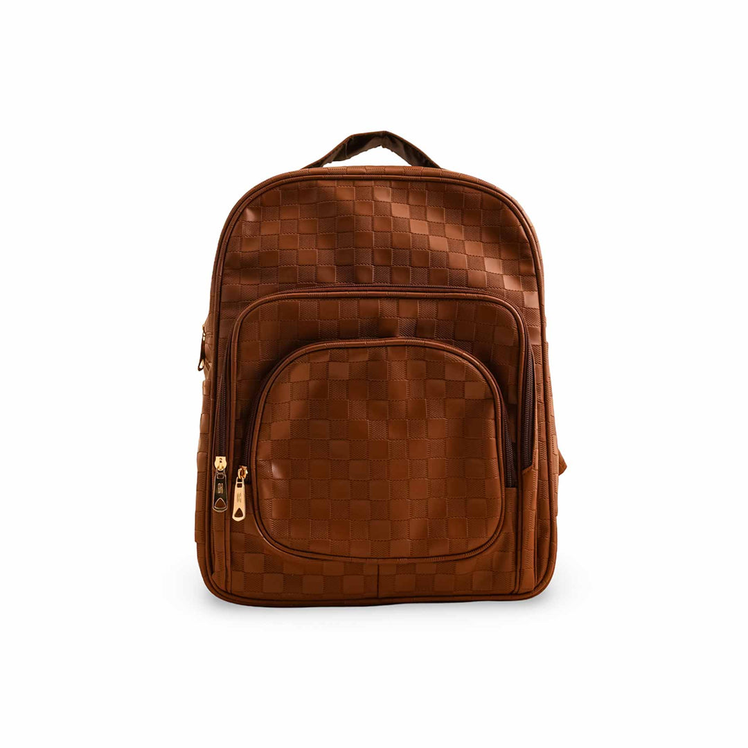 Brown Casual Back Pack P56215