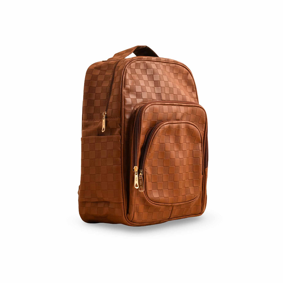 Brown Casual Back Pack P56215