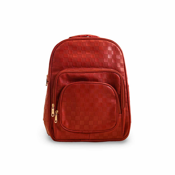 Maroon Casual Backpack P56215