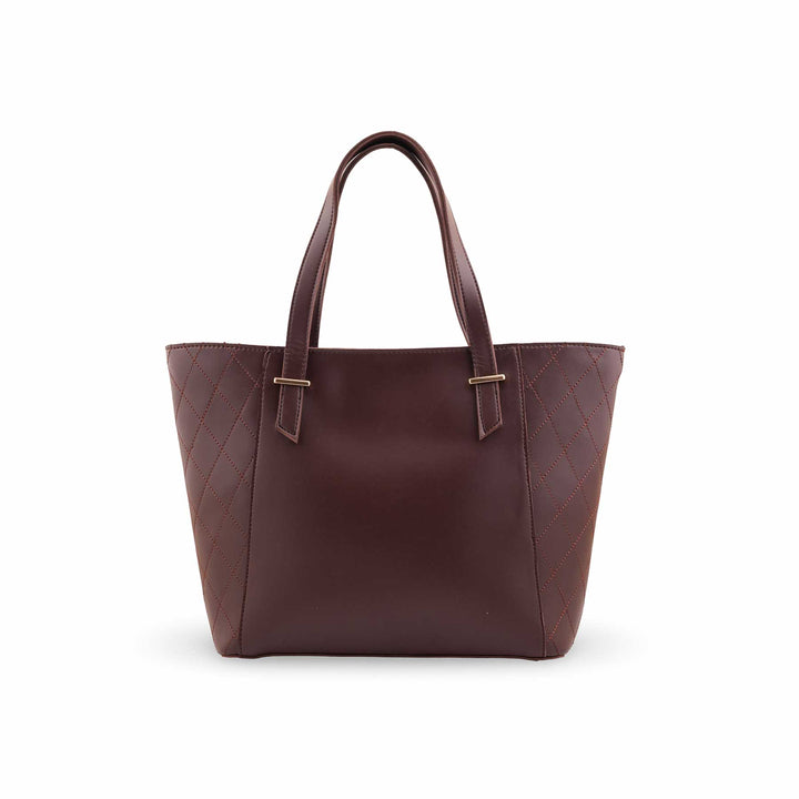 Brown Casual Shoulder Bag For Women P56250