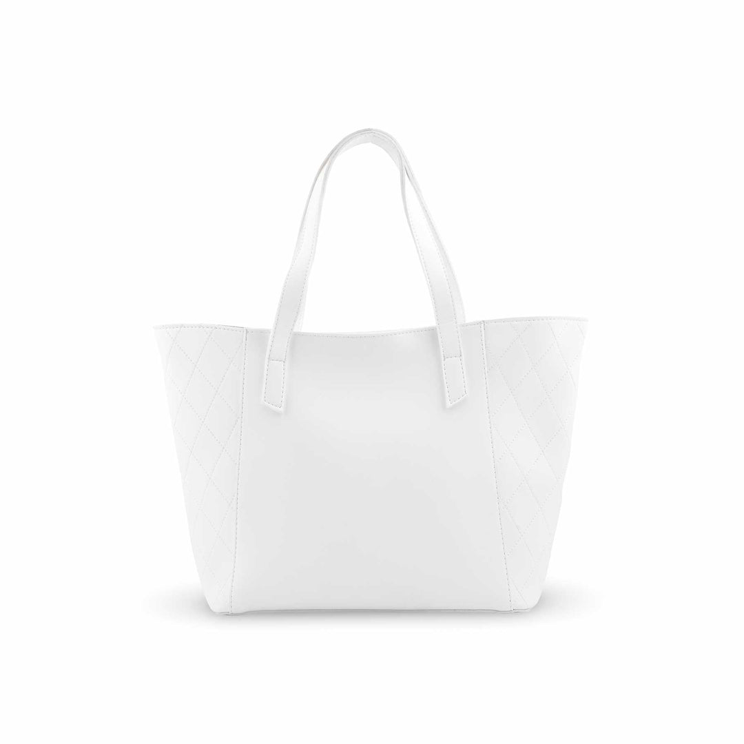 White Casual Shoulder Bag For Women P56250