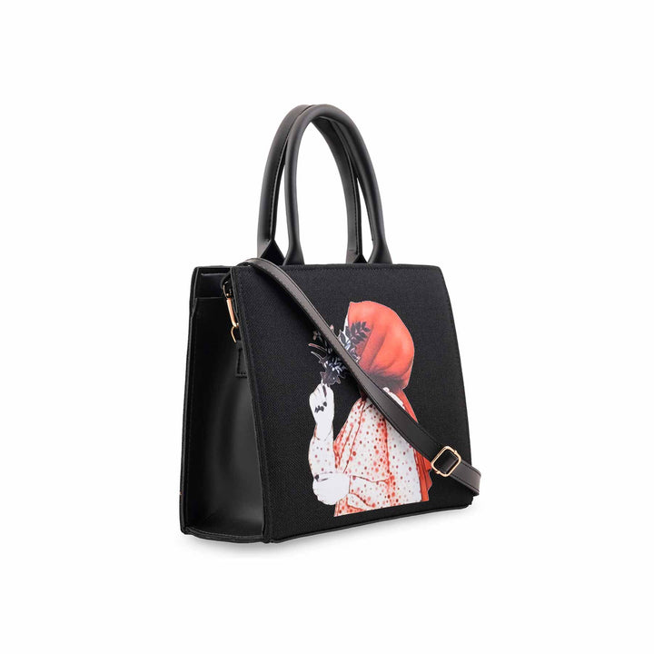 Black Casual Shoulder Bag P56255