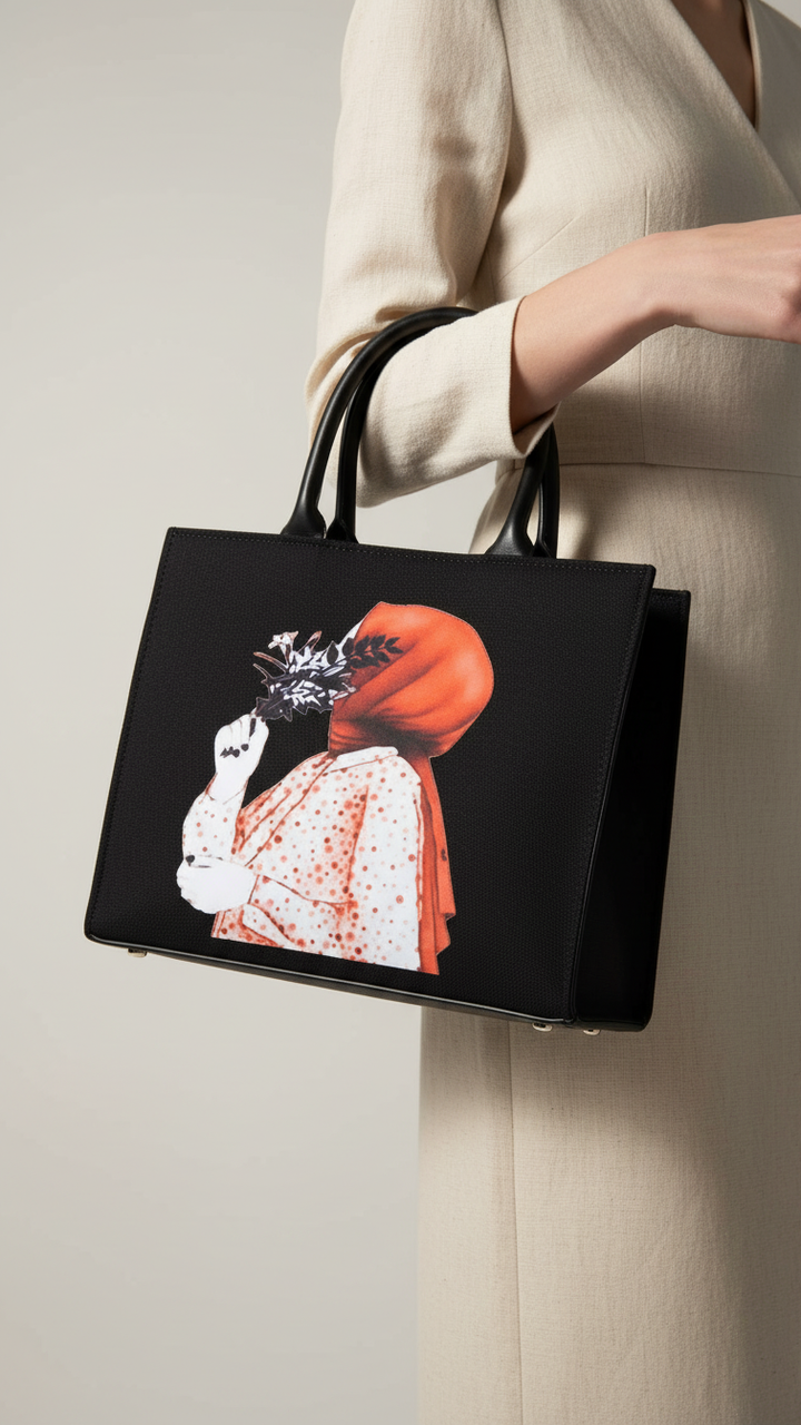 Black Casual Shoulder Bag P56255