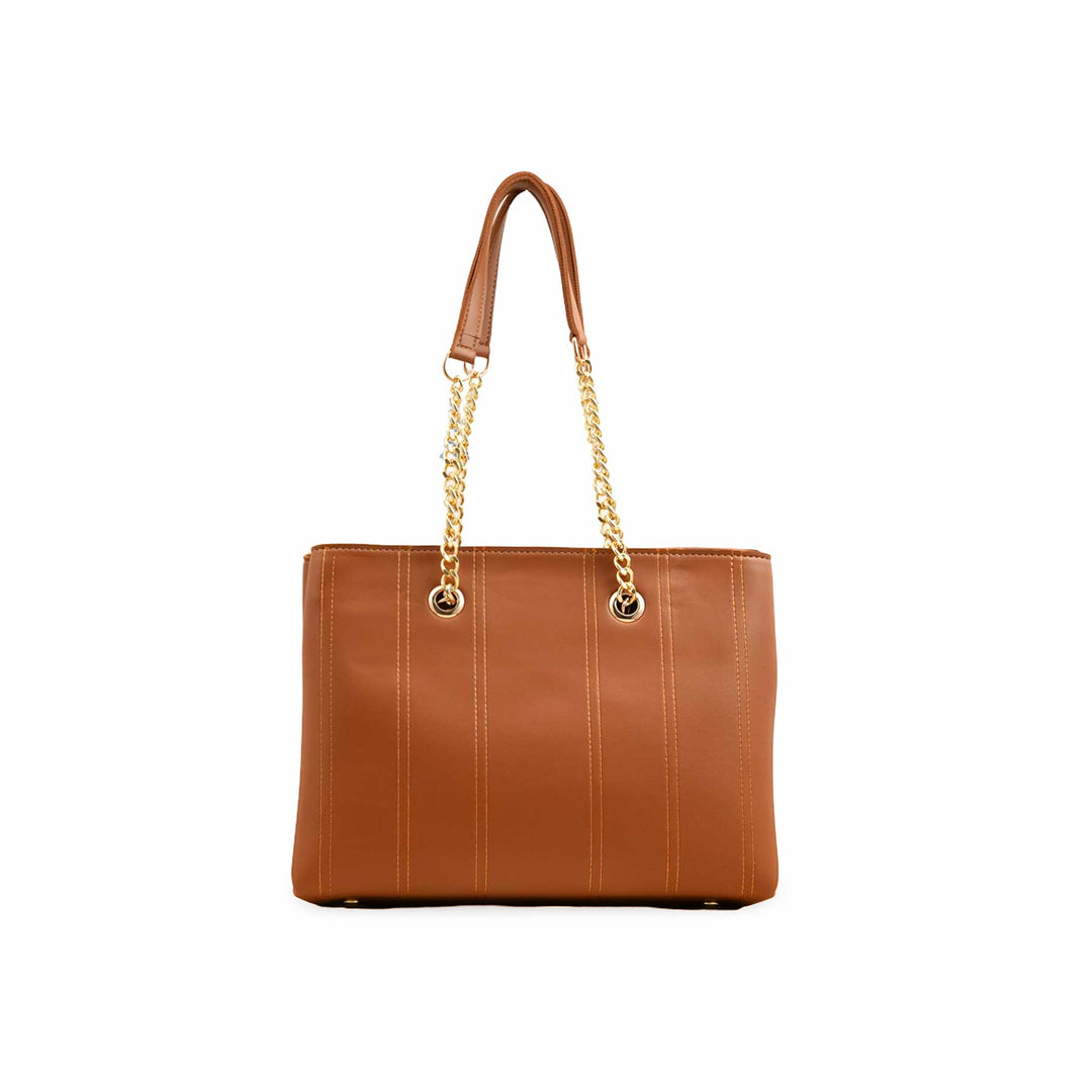 Mustard Casual Shoulder Bag For Ladies P56256