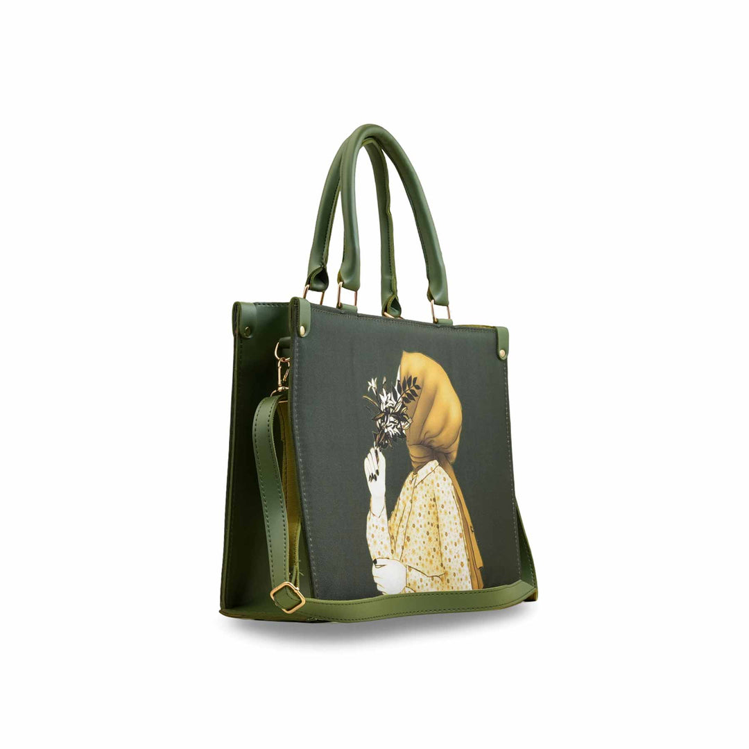 Seagreen Casual Shoulder Bag For Women P56257