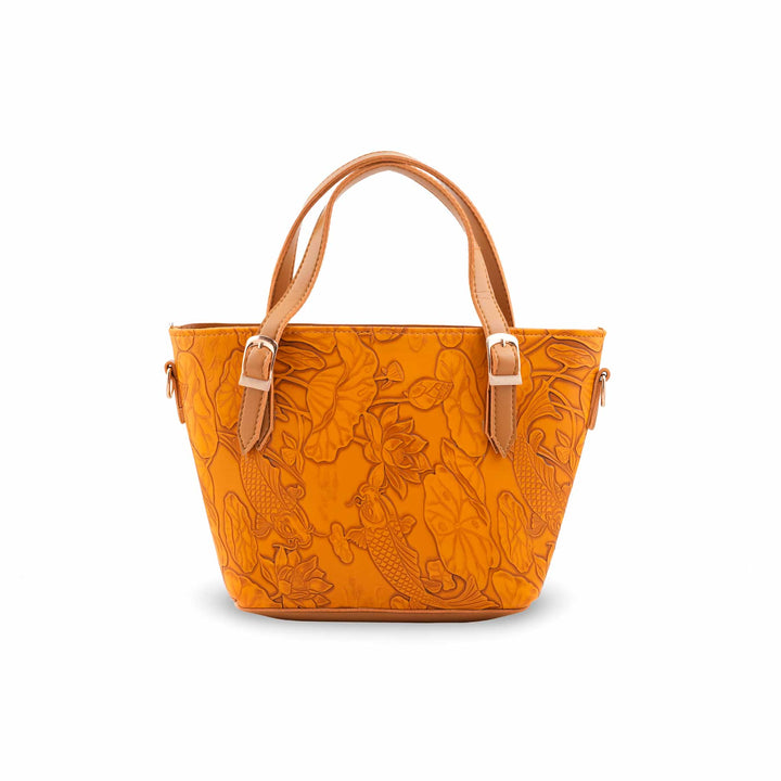 Yellow Formal Hand Bag For Women P56306