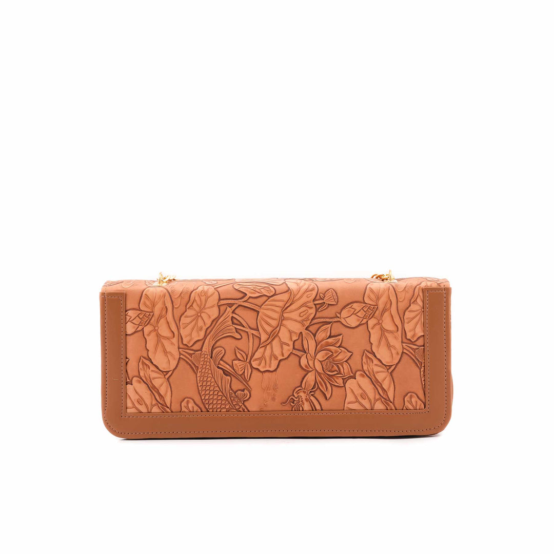 Mustard Formal Shoulder Bag For Women P56309