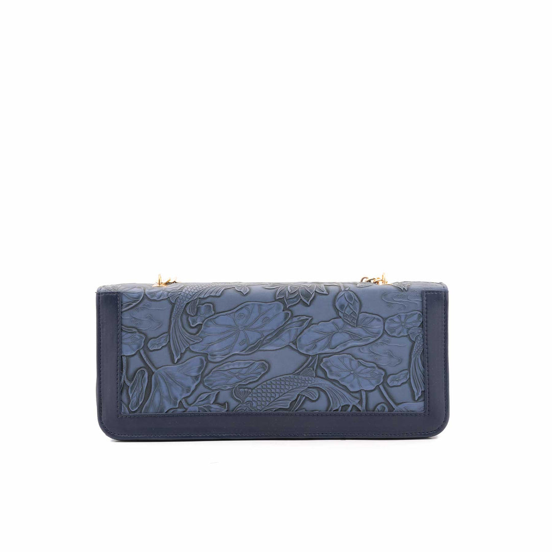 Blue Formal Shoulder Bag For Women P56309