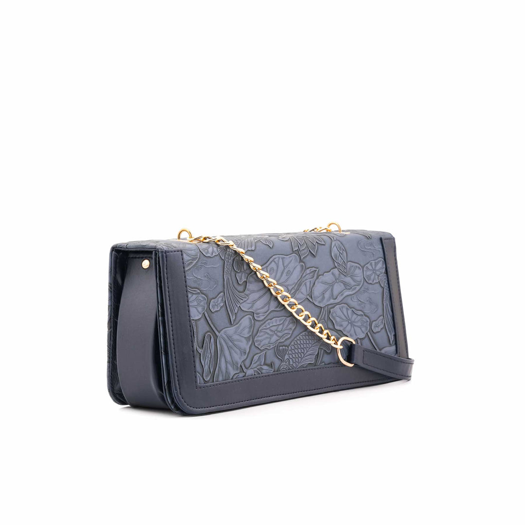 Blue Formal Shoulder Bag For Women P56309