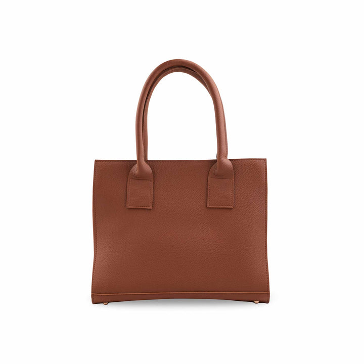 Mustard Formal Hand Bag For Women P56310