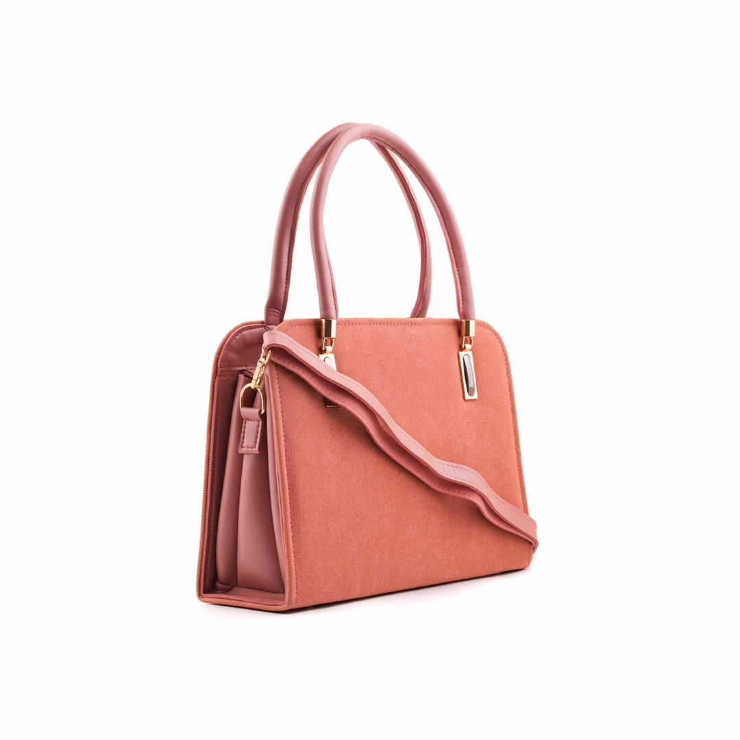 Pink Formal Hand Bag For Ladies P56311