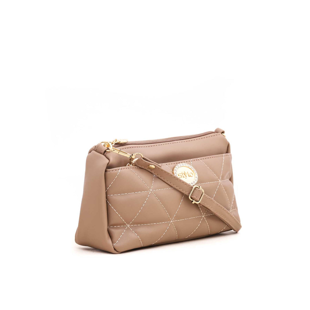 Beige Casual Pouch P70904