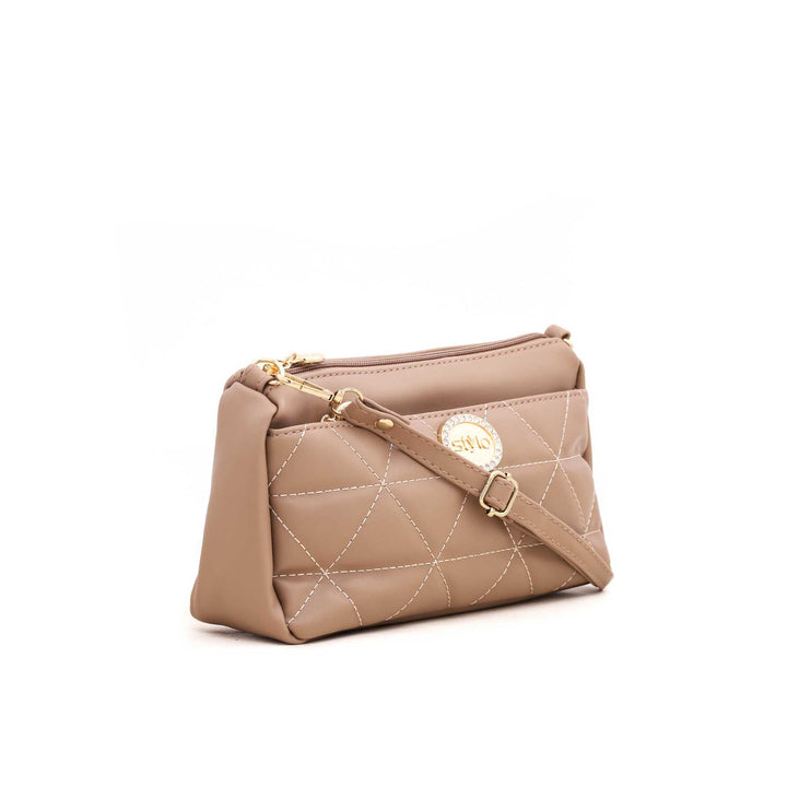Beige Casual Pouch P70904