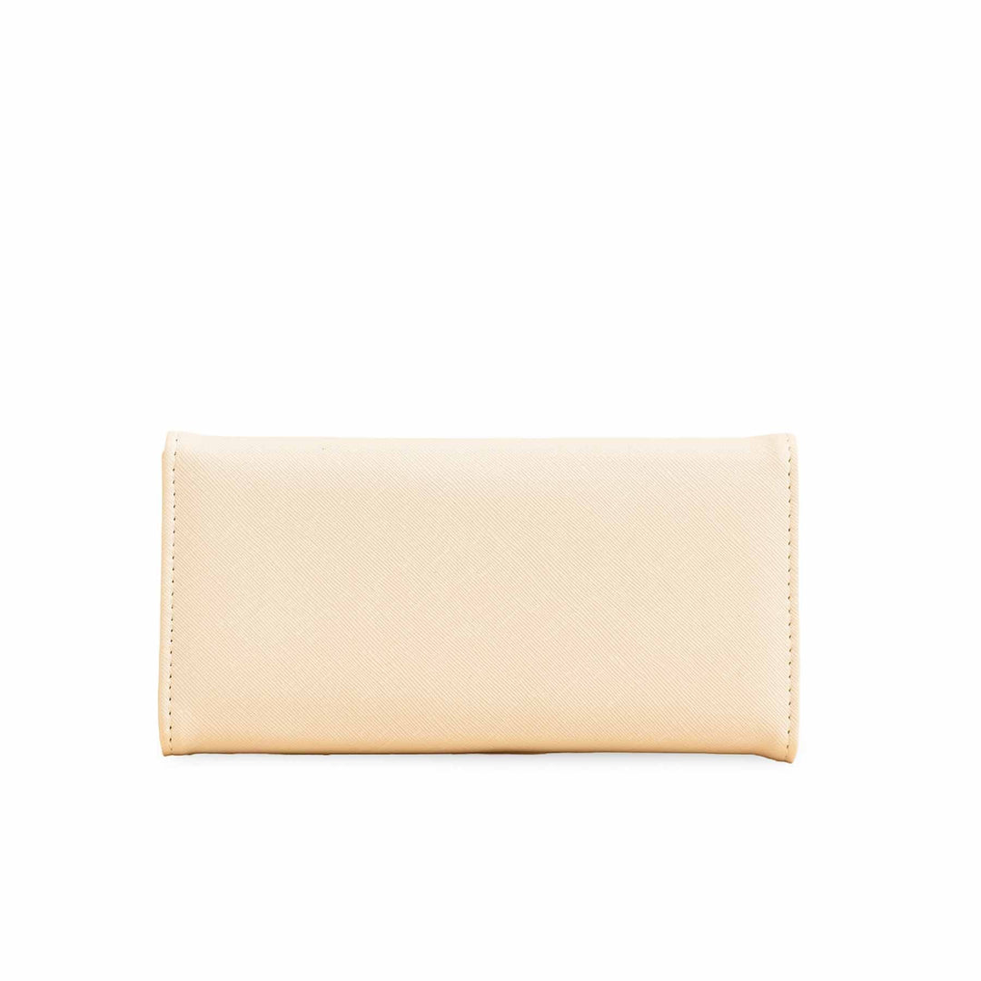 Beige Casual Wallet For Ladies P70965