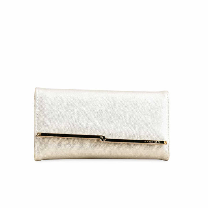 Silver Casual Wallet For Ladies P70967