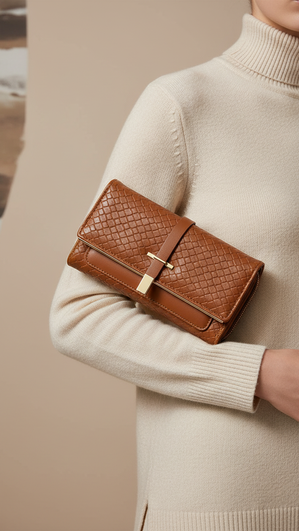 Brown Casual Wallet P70971